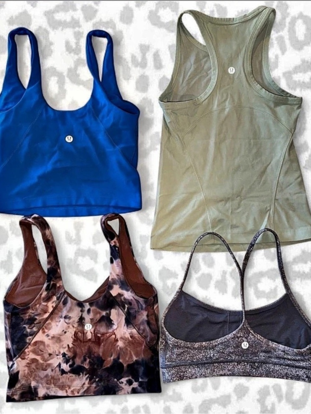 Lululemon Women's Crop Tops 4-Piece Set
